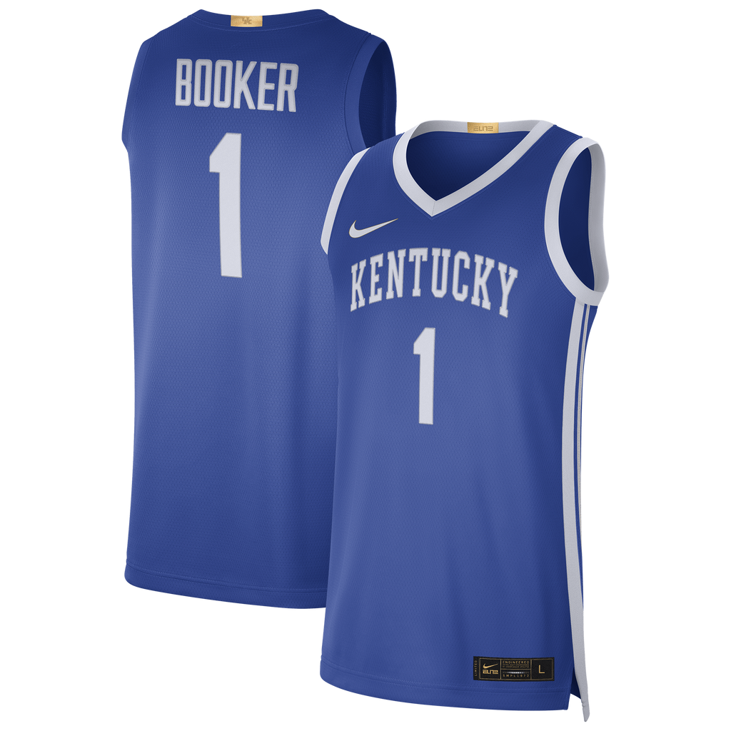 Devin Booker Kentucky Wildcats Jersey - Mens product image 2, provided for visual reference and product detail review