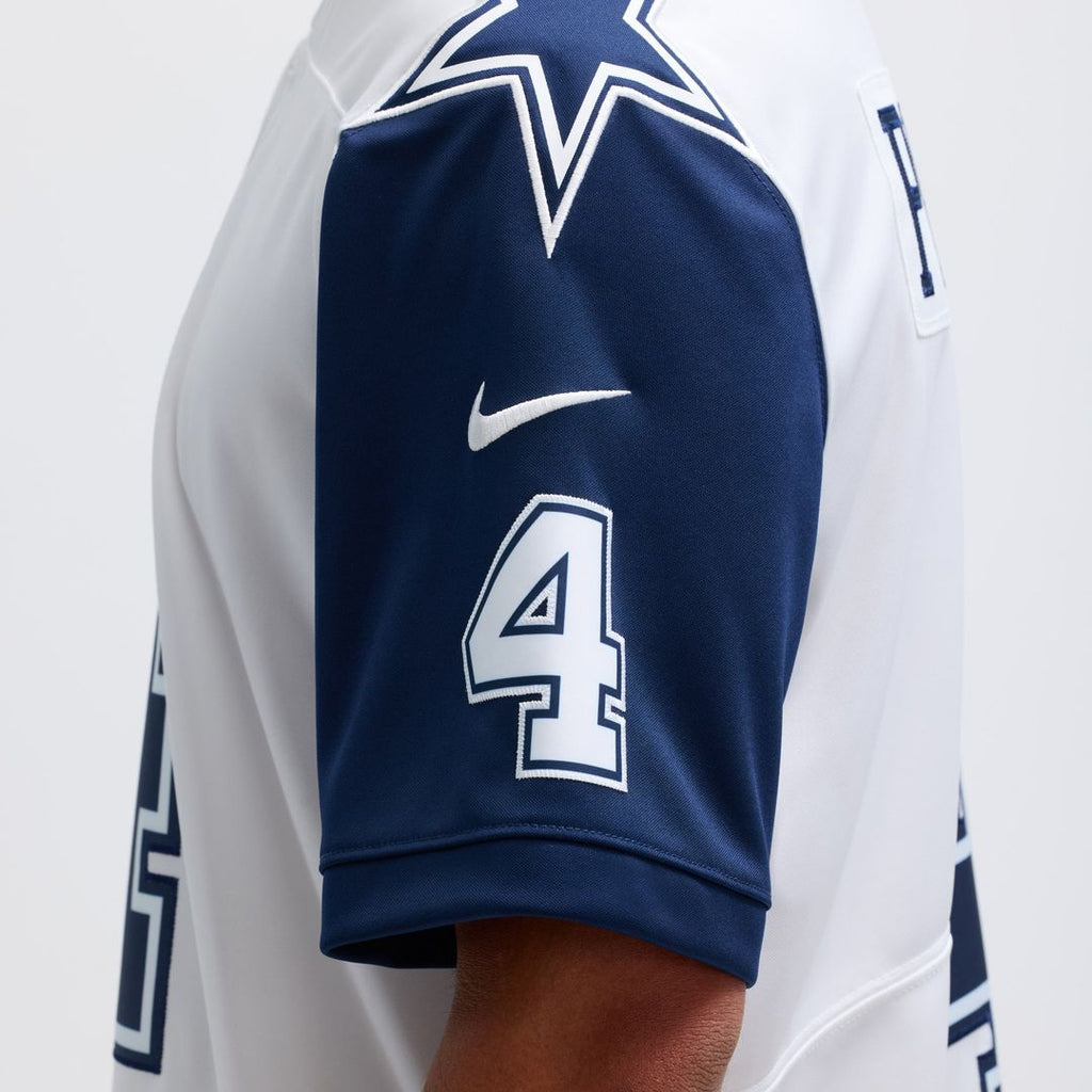 Dallas Cowboys Dak Prescott Navy Vapor Limited Player Jersey product image 16, provided for visual reference and product