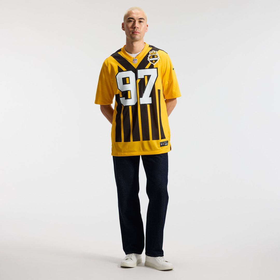 Pittsburgh Steelers Cameron Heyward Black Game Jersey product image 20, provided for visual reference and product detail