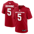 Arizona Cardinals Baron Browning Cardinal Team Game Jersey product image 1, provided for visual reference and product detail