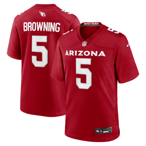 Arizona Cardinals Baron Browning Cardinal Team Game Jersey product image 1, provided for visual reference and product detail