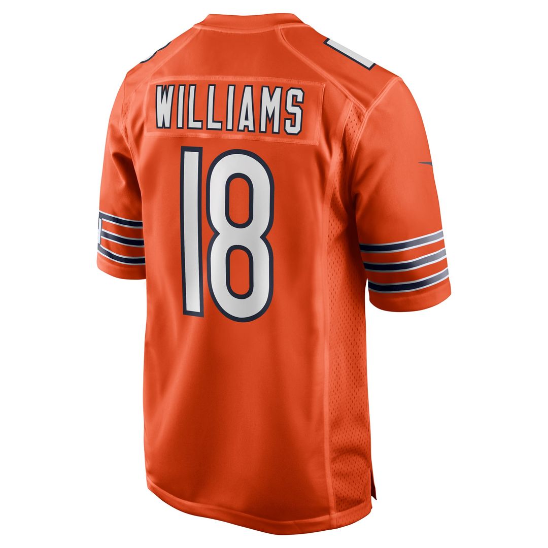 Chicago Bears Caleb Williams White First Round Pick Player Game Jersey product image 29, provided for visual reference and