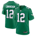 Philadelphia Eagles Randall Cunningham Kelly Green Alternate Retired Player Game Jersey product image 1, provided for visual
