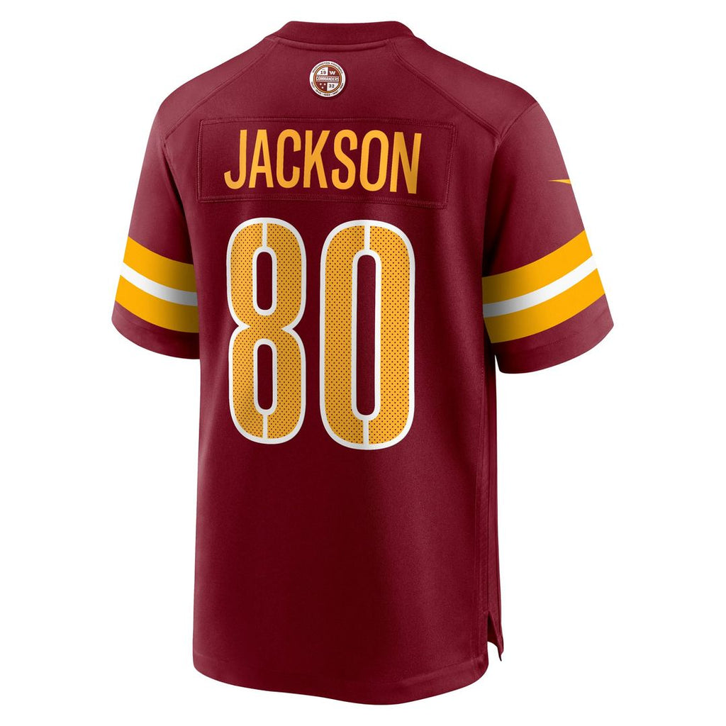 Washington Commanders Tyree Jackson Burgundy Team Game Jersey product image 3, provided for visual reference and product
