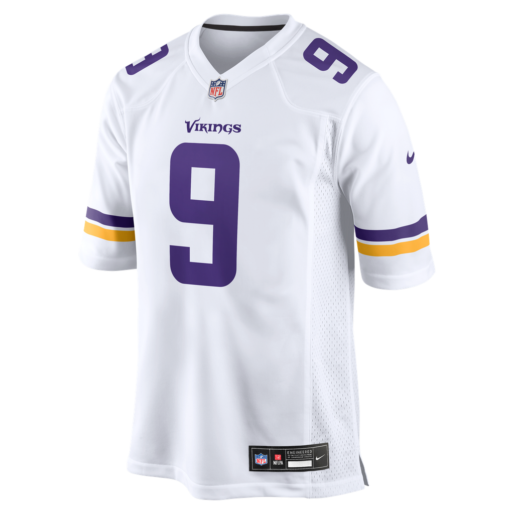 Minnesota Vikings J.J. McCarthy White Game Jersey product image 19, provided for visual reference and product detail review