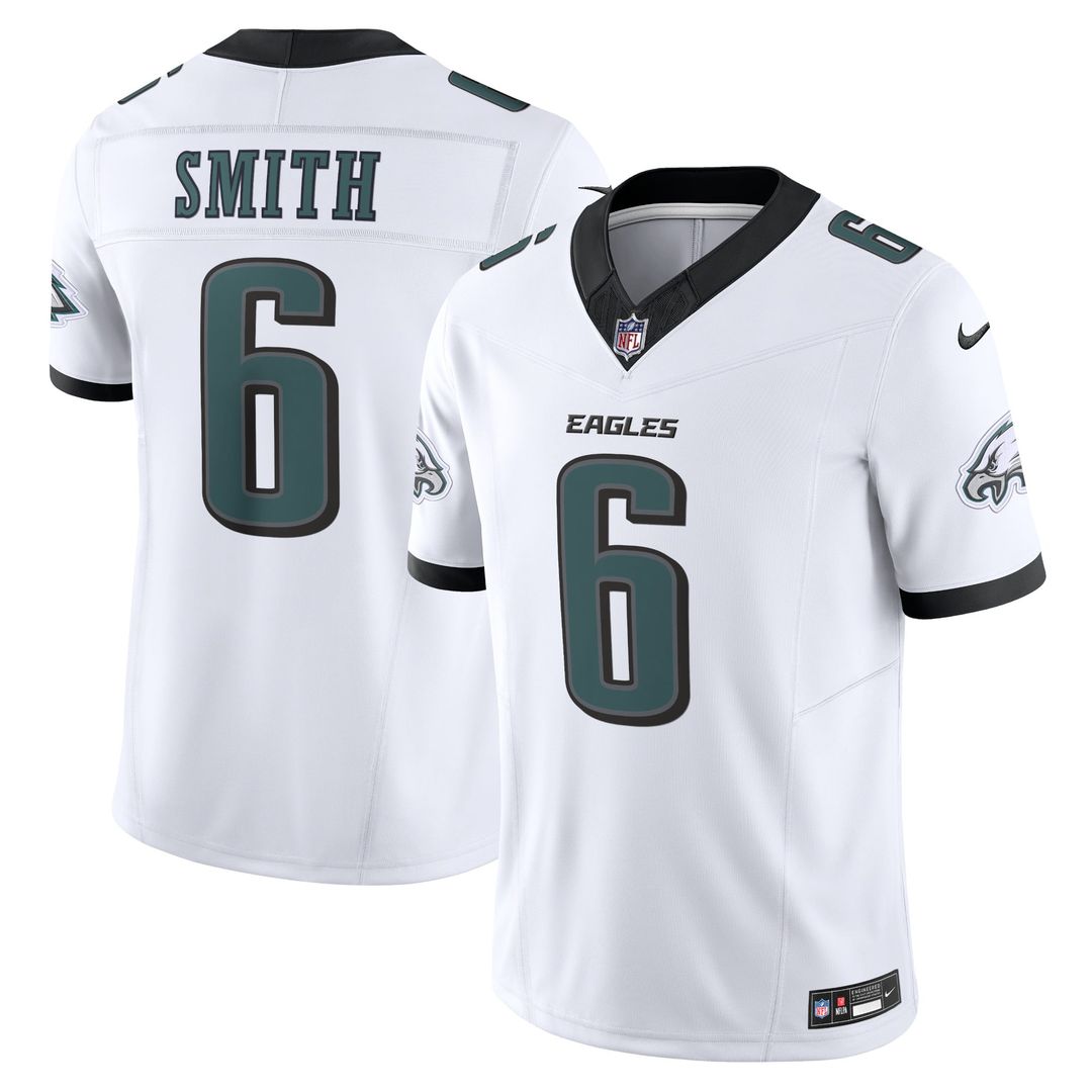 Philadelphia Eagles DeVonta Smith Black Alternate Vapor F.U.S.E. Limited Jersey product image 7, provided for visual