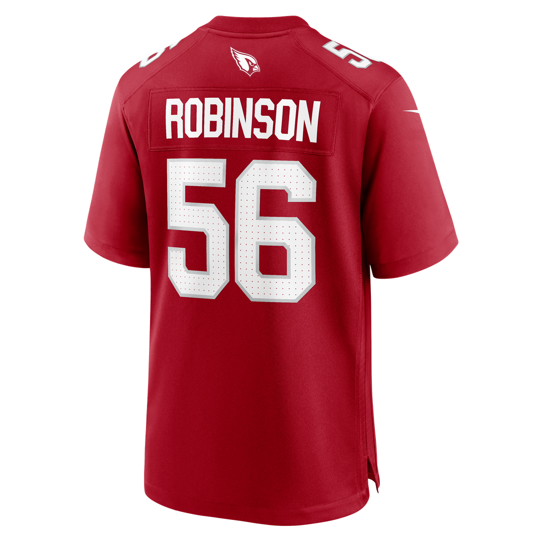 Arizona Cardinals Darius Robinson Cardinal Team Game Jersey product image 3, provided for visual reference and product