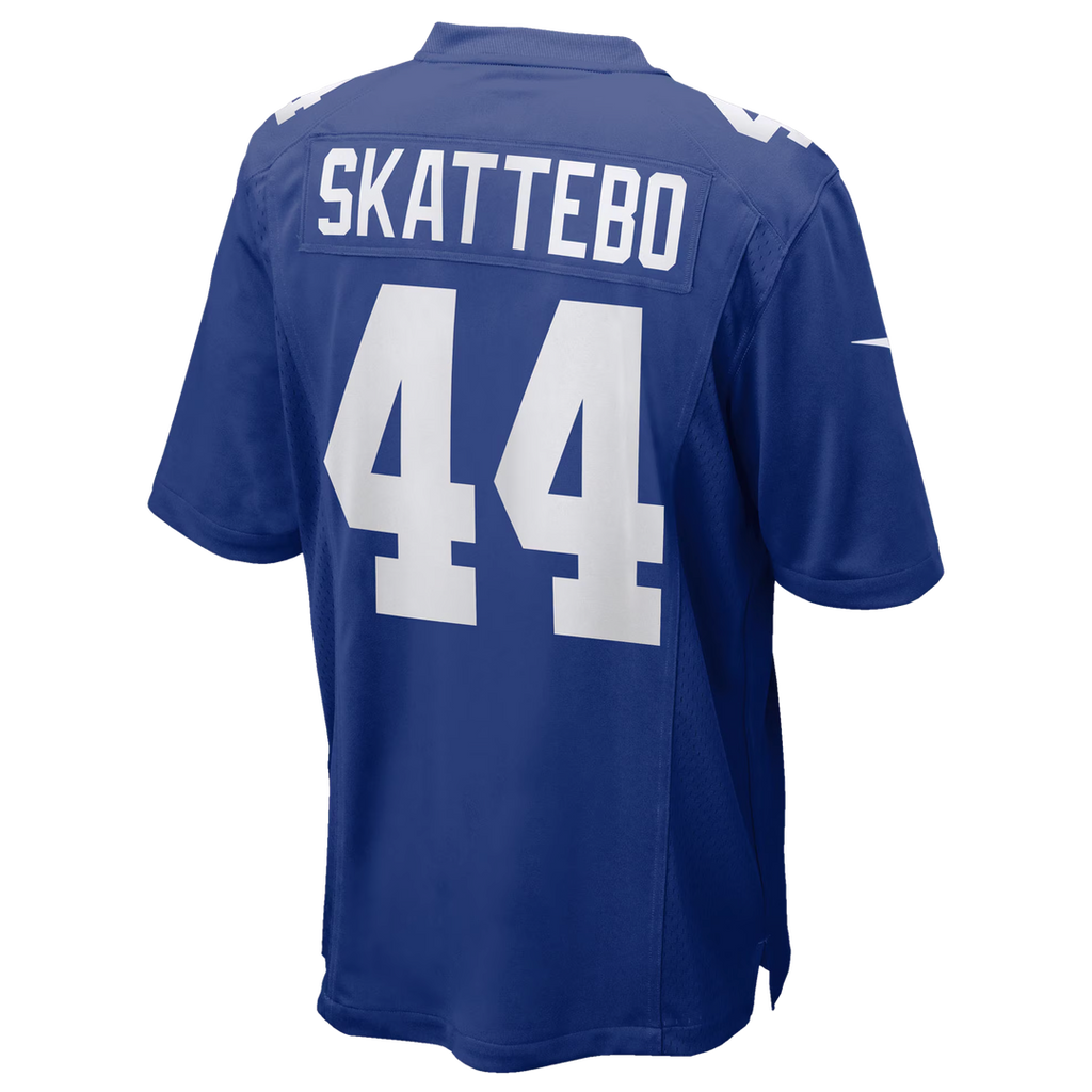 New York Giants Cam Skattebo White Game Jersey product image 9, provided for visual reference and product detail review