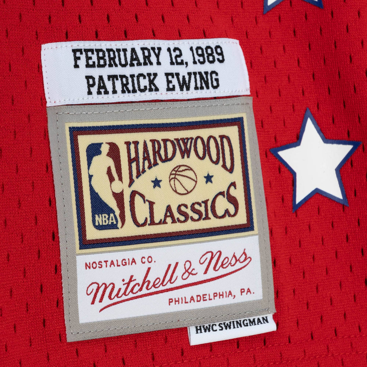 NBA Mitchell & Ness Patrick Ewing 1989 All-Star Swingman product image 6