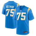 Los Angeles Chargers Bradley Bozeman Powder Blue Game Jersey product image 1, provided for visual reference and product