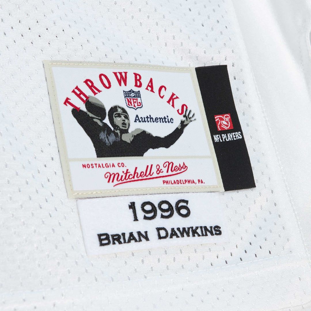 Philadelphia Eagles Brian Dawkins Green 2007 Authentic Throwback Retired Player Jersey product image 21, provided for visual