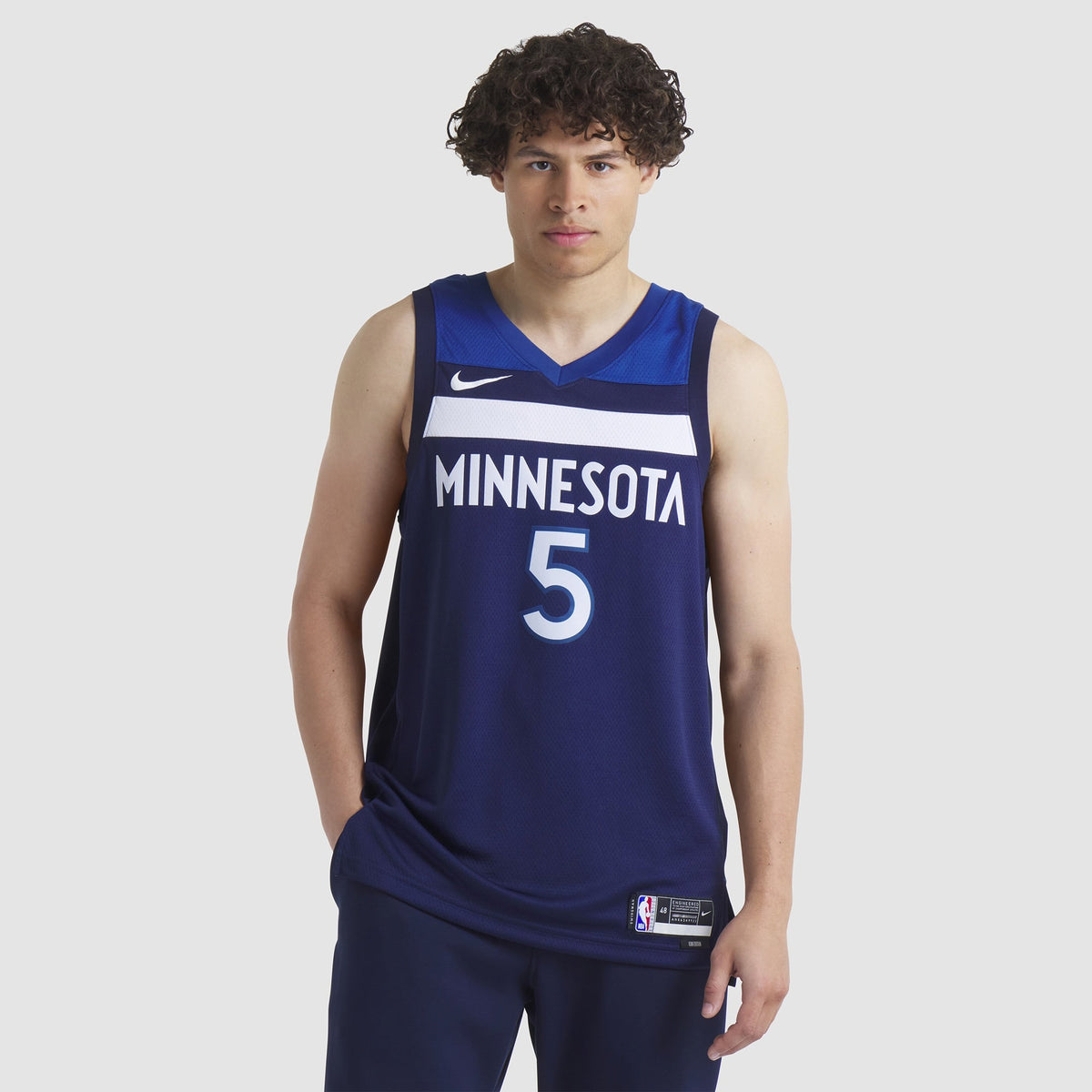Minnesota Timberwolves Replica Swingman Icon Jersey - Unisex product image 5, provided for visual reference and product