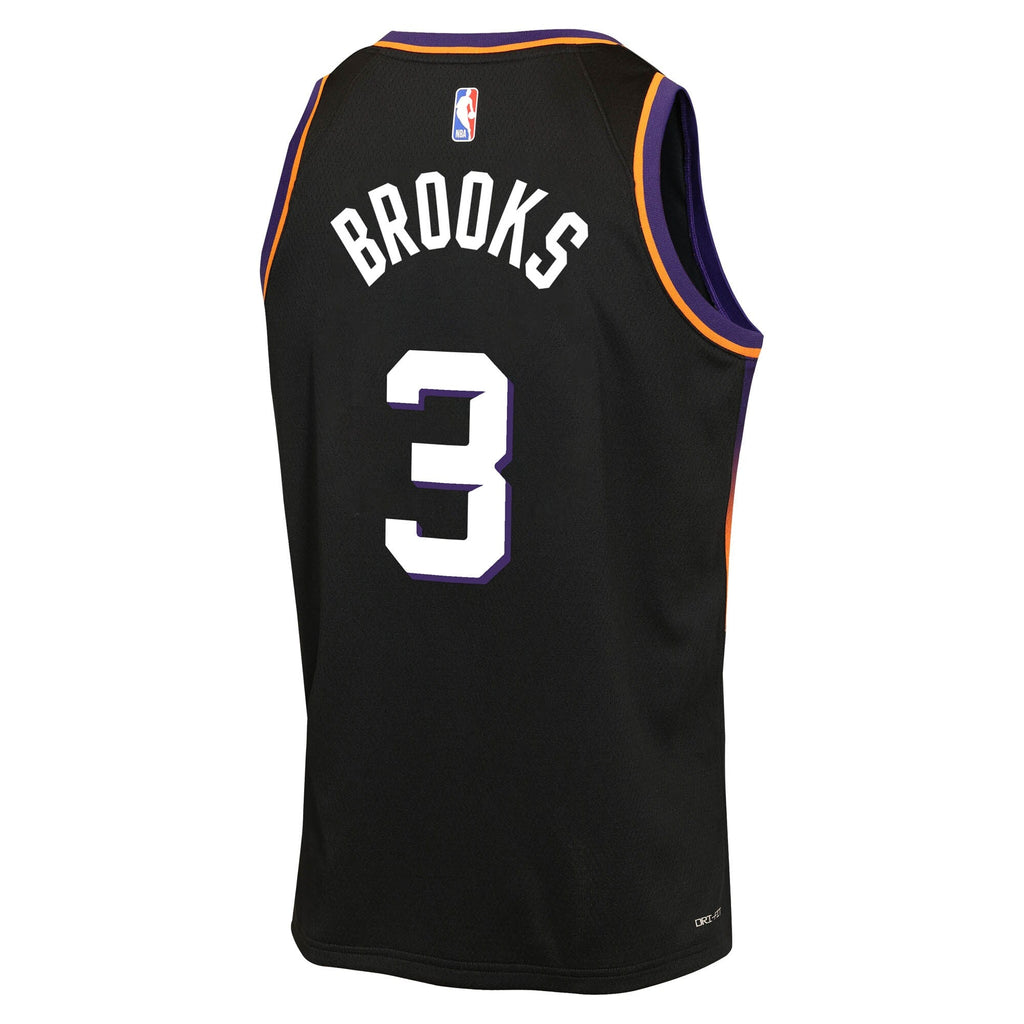 Dillon Brooks Phoenix Suns Statement Edition Jersey - Black - Youth product image 4, provided for visual reference and
