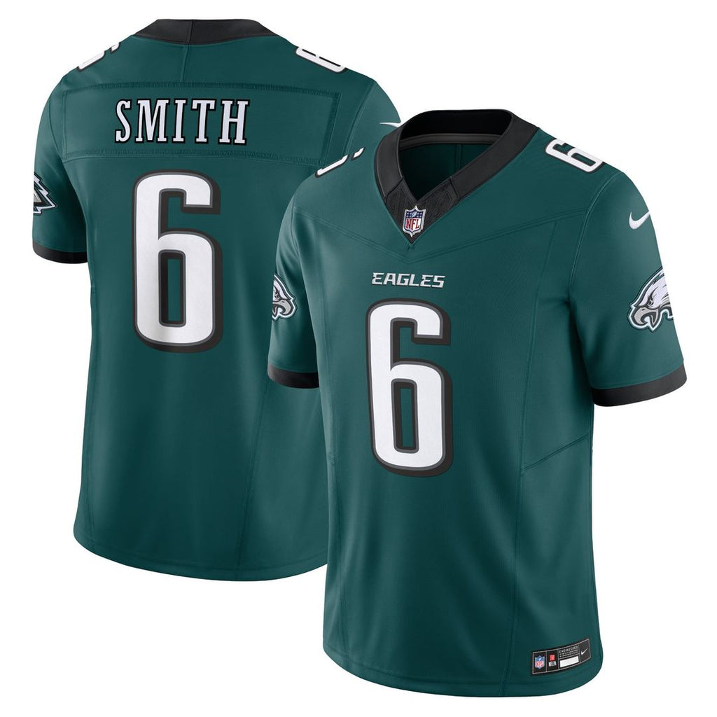Philadelphia Eagles DeVonta Smith Black Alternate Vapor F.U.S.E. Limited Jersey product image 10, provided for visual