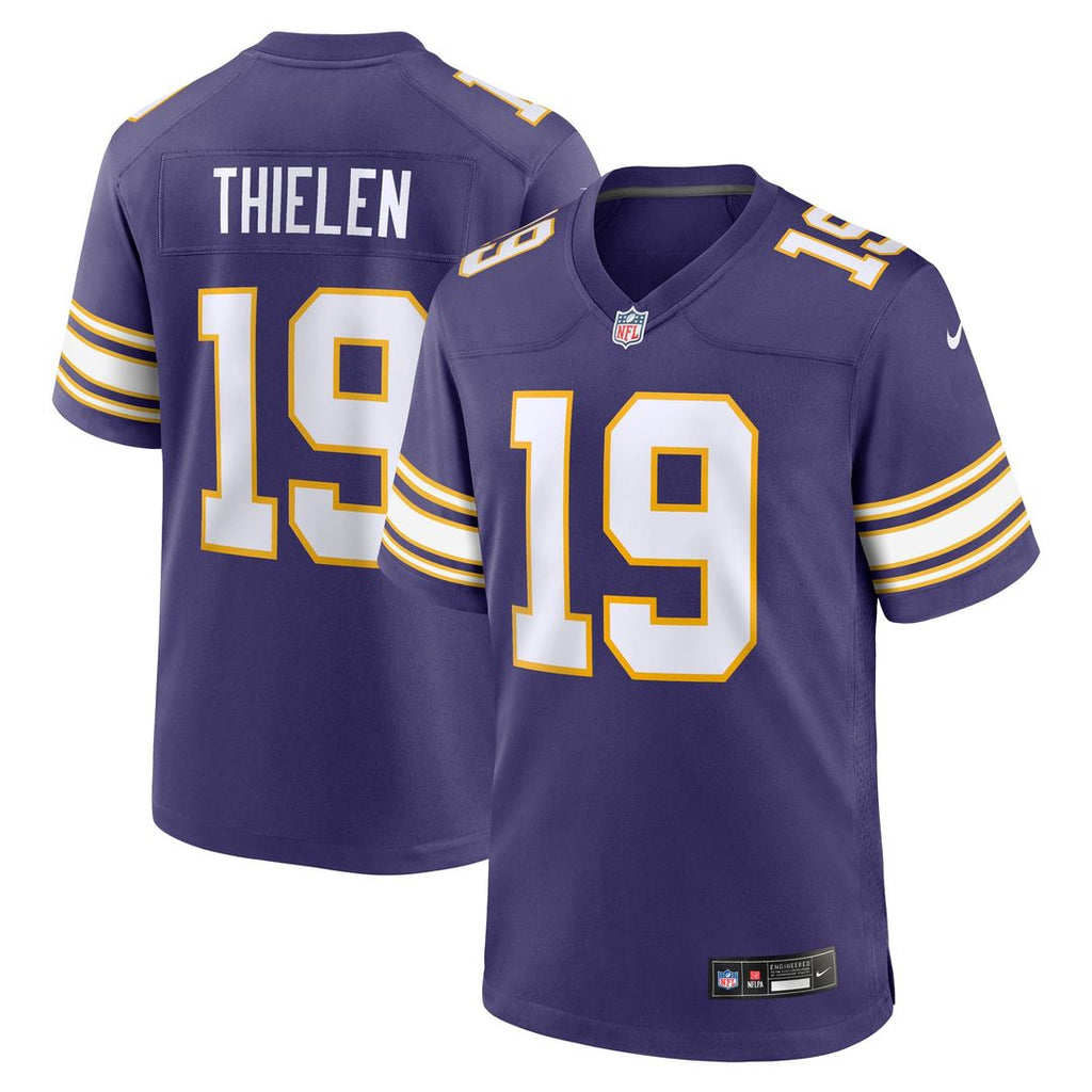 Minnesota Vikings Adam Thielen Purple Alternate Game Player Jersey product image 1, provided for visual reference and