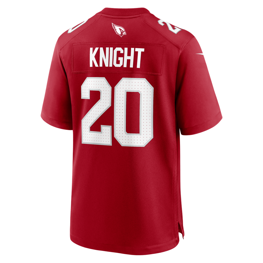 Arizona Cardinals Zonovan Knight Cardinal Team Game Jersey product image 3, provided for visual reference and product detail