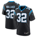 Carolina Panthers Trevin Wallace Black Team Game Jersey product image 1, provided for visual reference and product detail