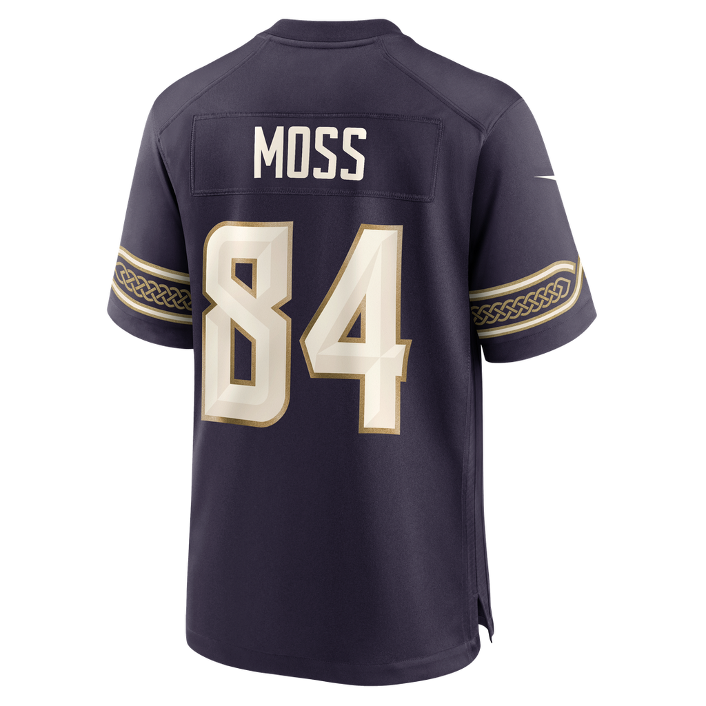 Minnesota Vikings Randy Moss Purple 2026 Rivalries Collection Game Jersey product image 7, provided for visual reference and
