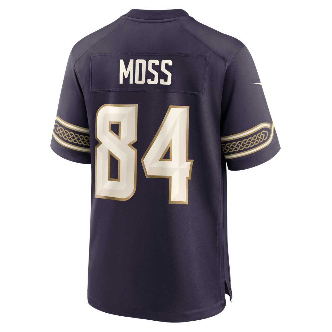 Minnesota Vikings Randy Moss Purple 2026 Rivalries Collection Game Jersey product image 7, provided for visual reference and