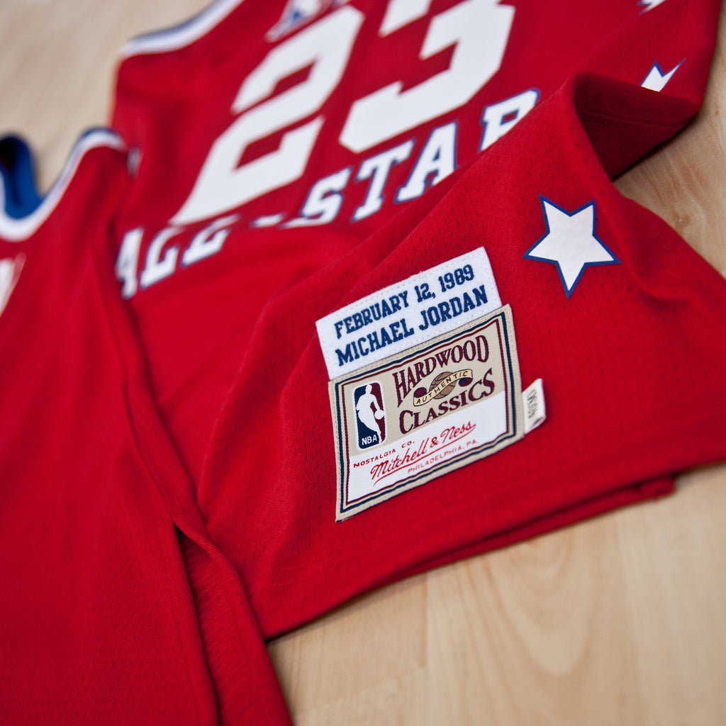 NBA All-Star East Michael Jordan 1989 Authentic Jersey By product image 3