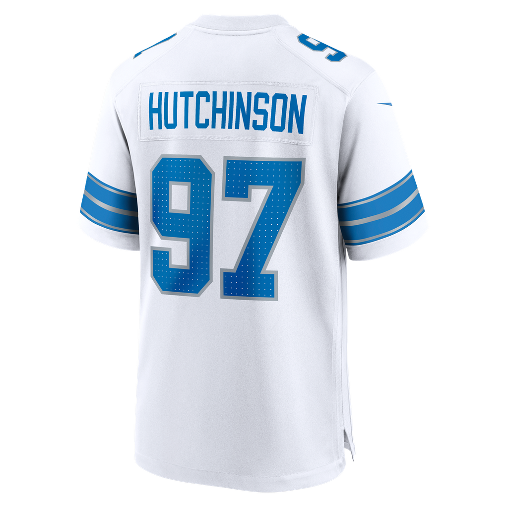 Detroit Lions Aidan Hutchinson Black 2nd Alternate Game Jersey product image 27, provided for visual reference and product