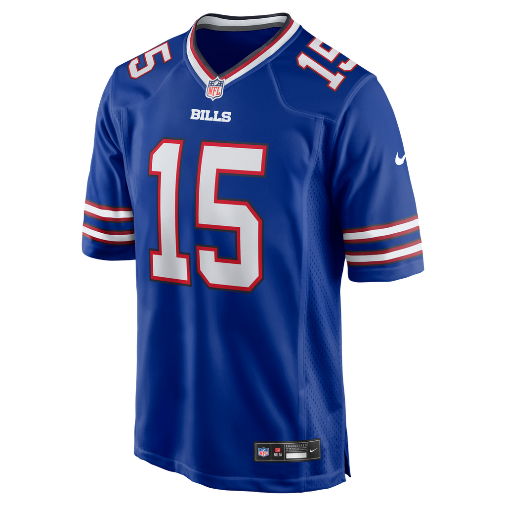 Buffalo Bills Jack Kemp Royal Game Retired Player Jersey product image 2, provided for visual reference and product detail