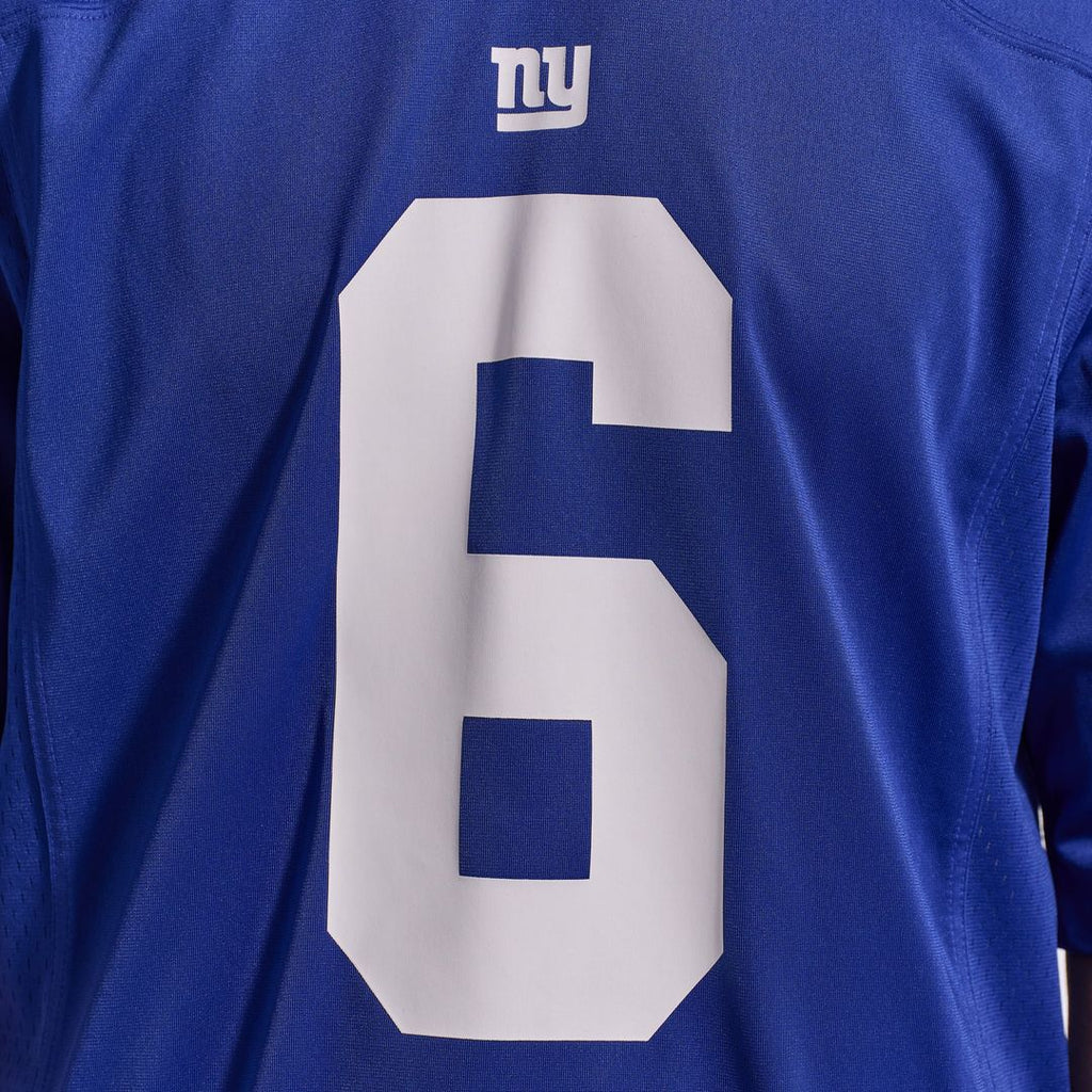 New York Giants Jaxson Dart Royal Team Game Jersey product image 10, provided for visual reference and product detail review