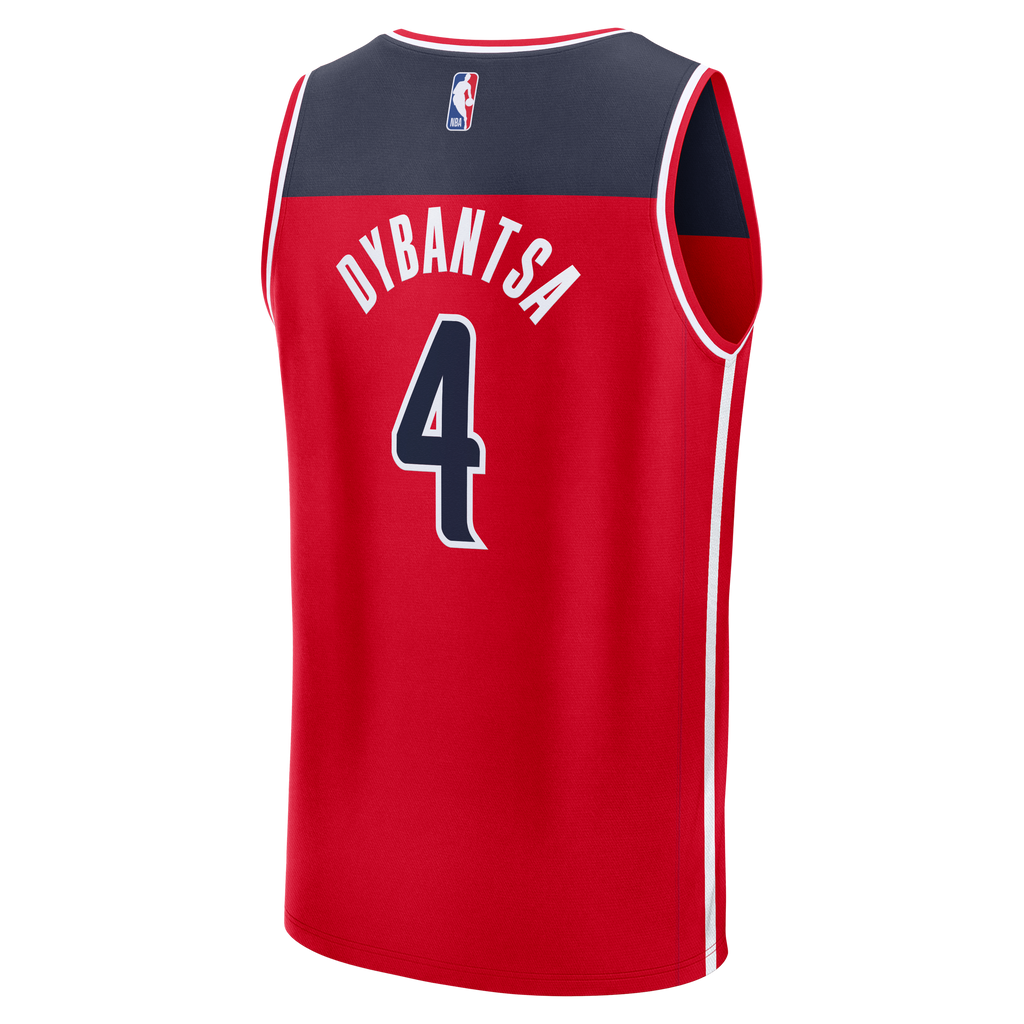 Washington Wizards AJ Dybantsa Fanatics Red 2026 NBA Draft First Round Pick Fast Break Jersey - Icon Edition for Men product