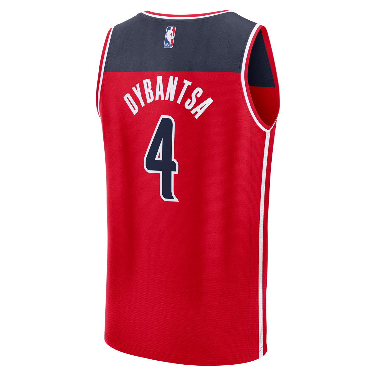 Washington Wizards AJ Dybantsa Fanatics Red 2026 NBA Draft First Round Pick Fast Break Jersey - Icon Edition for Men product