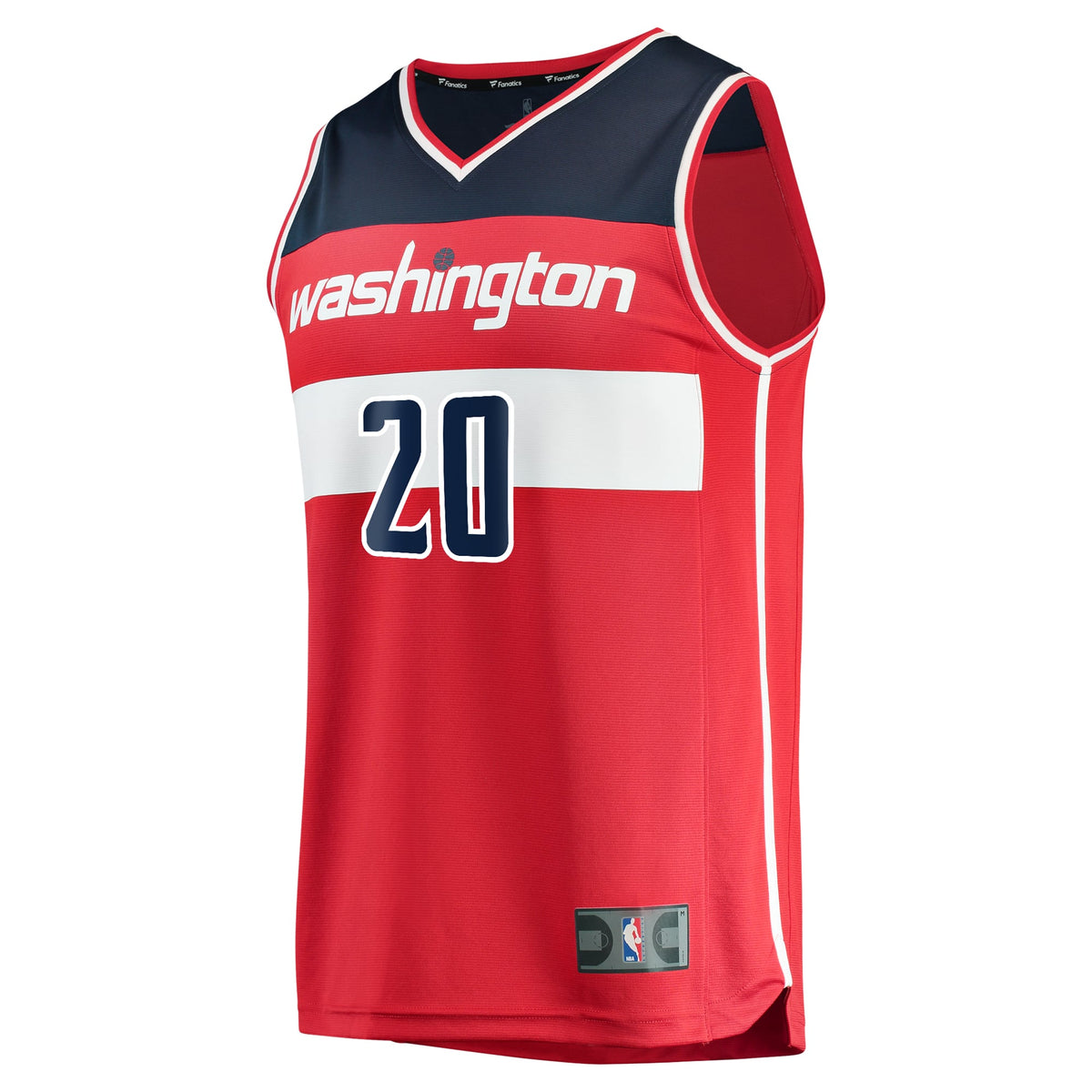 Washington Wizards Alexandre Sarr Fanatics Red Fast Break Replica Player Jersey - Icon Edition for Men product image 3,