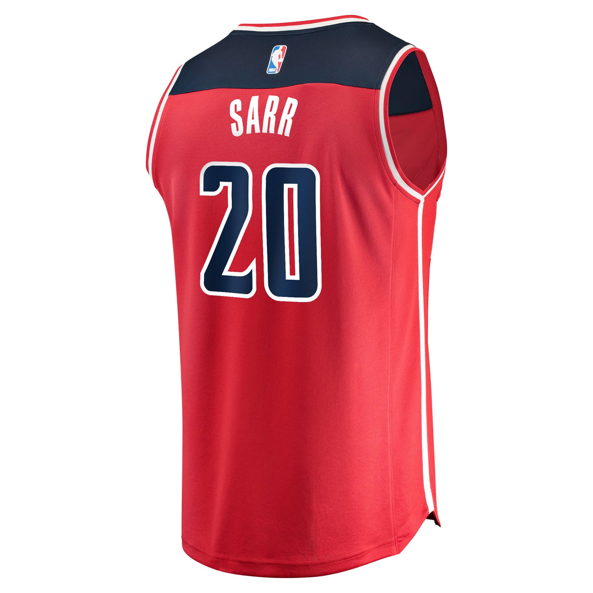 Washington Wizards Alexandre Sarr Fanatics Red Fast Break Replica Player Jersey - Icon Edition for Men product image 4,
