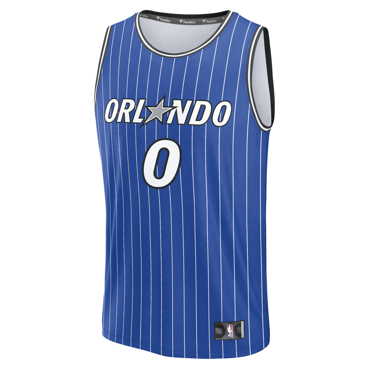 Orlando Magic Anthony Black Fanatics Royal Fast Break Replica Jersey - Icon Edition for Men product image 3, provided for