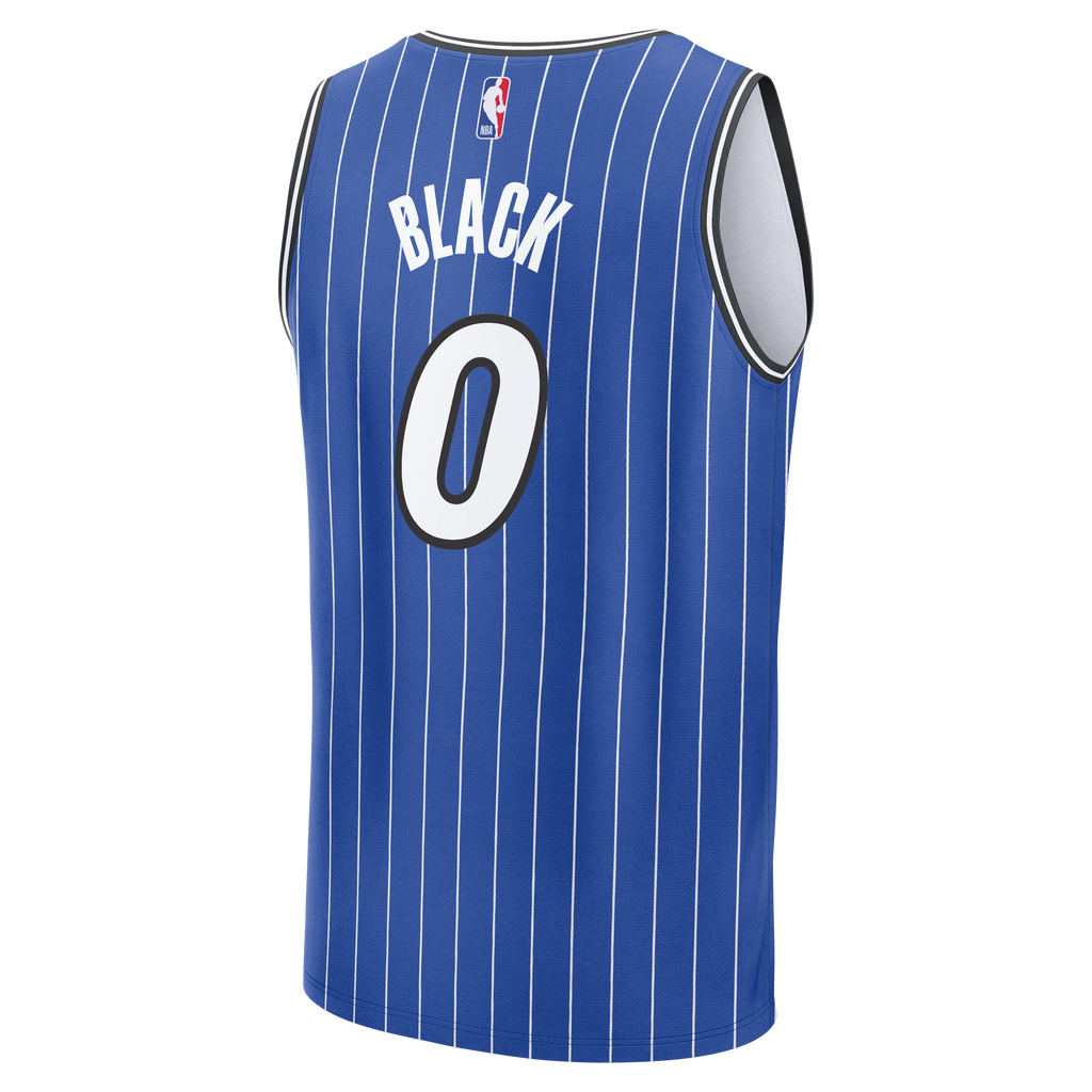 Orlando Magic Anthony Black Fanatics Royal Fast Break Replica Jersey - Icon Edition for Men product image 4, provided for