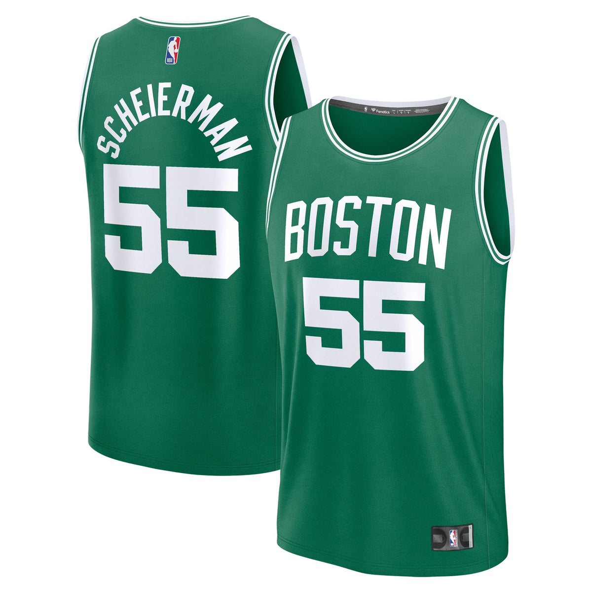 Boston Celtics Baylor Scheierman Fanatics Kelly Green 2024 NBA Draft Fast Break Player Jersey - Icon Edition for Men product