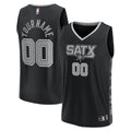 San Antonio Spurs Fanatics Black Fast Break Custom Replica Jersey - Statement Edition for Men product image 1, provided for