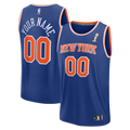 New York Knicks Fanatics Blue 2026 NBA Finals Champions Fast Break Custom Jersey - Icon Edition for Men product image 1,
