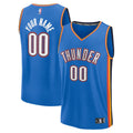 Oklahoma City Thunder Fanatics Blue Fast Break Custom Jersey - Icon Edition for Men product image 1, provided for visual