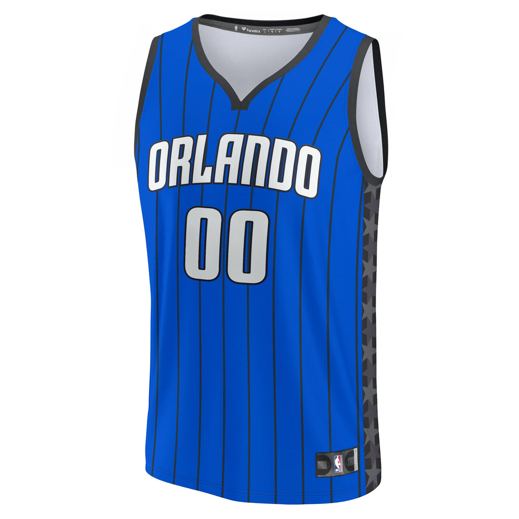 Orlando Magic Fanatics Blue Fast Break Custom Jersey - Statement Edition for Men product image 3, provided for visual