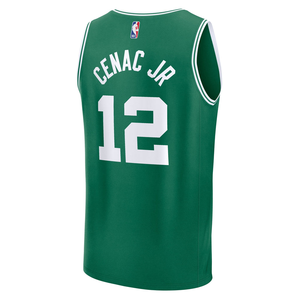 Boston Celtics Chris Cenac Jr. Fanatics Green 2026 NBA Draft First Round Pick Fast Break Jersey - Icon Edition for Men
