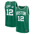 Boston Celtics Chris Cenac Jr. Fanatics Green 2026 NBA Draft First Round Pick Fast Break Jersey - Icon Edition for Men