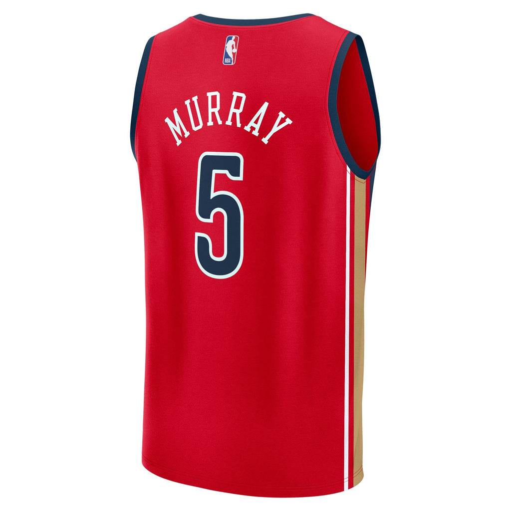 New Orleans Pelicans Dejounte Murray Fanatics Red Fast Break Replica Player Jersey - Statement Edition for Men product image