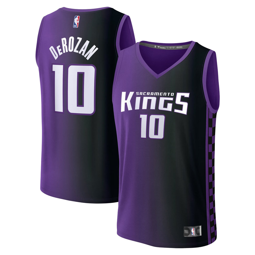 Sacramento Kings DeMar DeRozan Fanatics Purple Fast Break Replica Jersey - Statement Edition for Men product image 1,