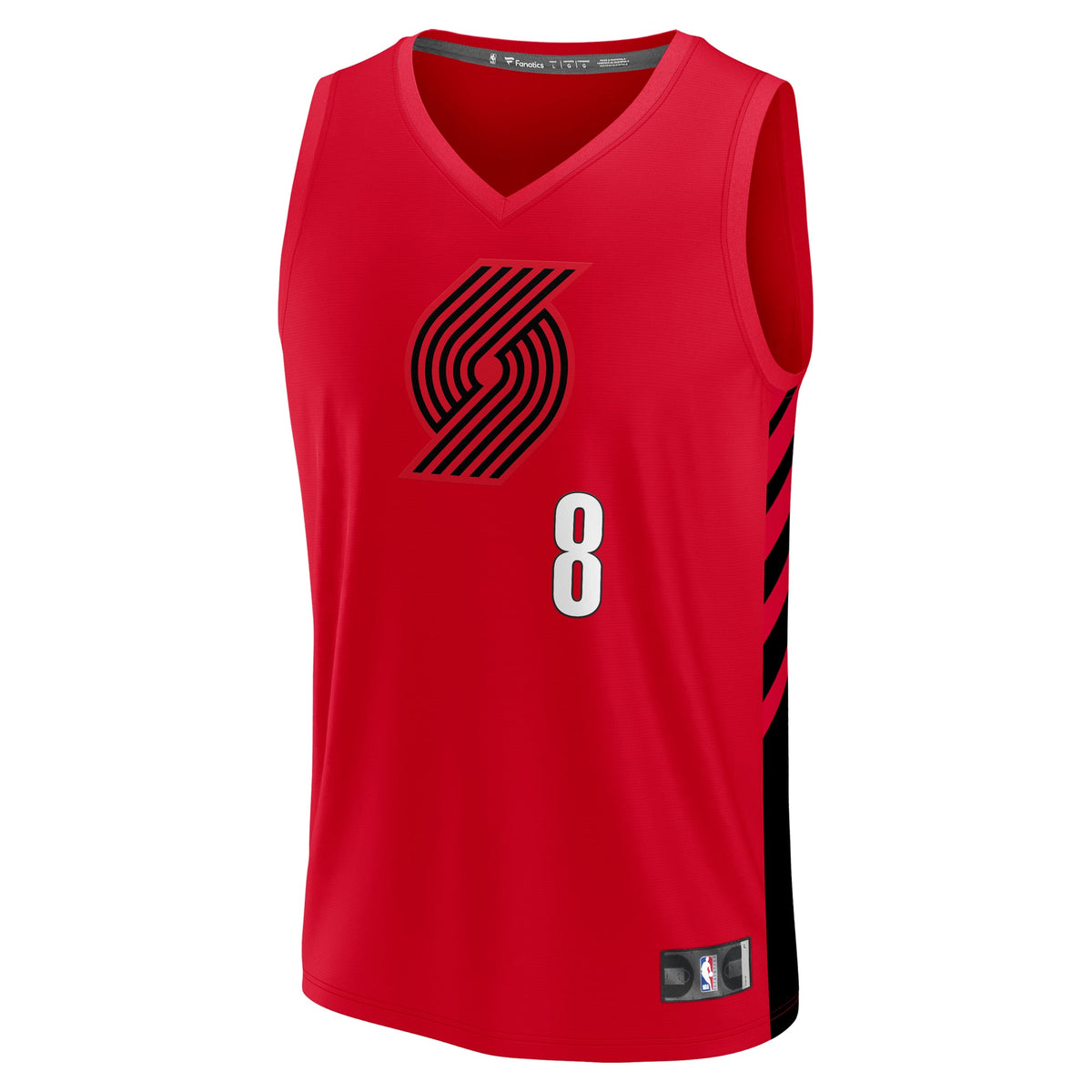 Portland Trail Blazers Deni Avdija Fanatics Red Fast Break Player Jersey - Statement Edition for Men product image 3,