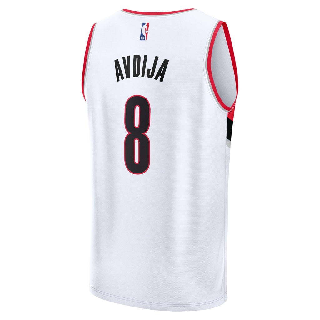 Portland Trail Blazers Deni Avdija Fanatics White Fast Break Replica Player Jersey - Association Edition for Men product