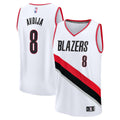 Portland Trail Blazers Deni Avdija Fanatics White Fast Break Replica Player Jersey - Association Edition for Men product