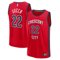 New Orleans Pelicans Derik Queen Fanatics Red Fast Break Replica Player Jersey - Statement Edition for Men product image 1,
