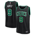 Boston Celtics Derrick White Fanatics Black Fast Break Replica Player Jersey - Statement Edition for Men product image 1,