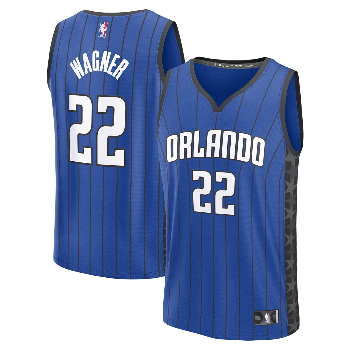 Orlando Magic Franz Wagner Fanatics Blue Fast Break Replica Player Jersey - Statement Edition for Men product image 1,