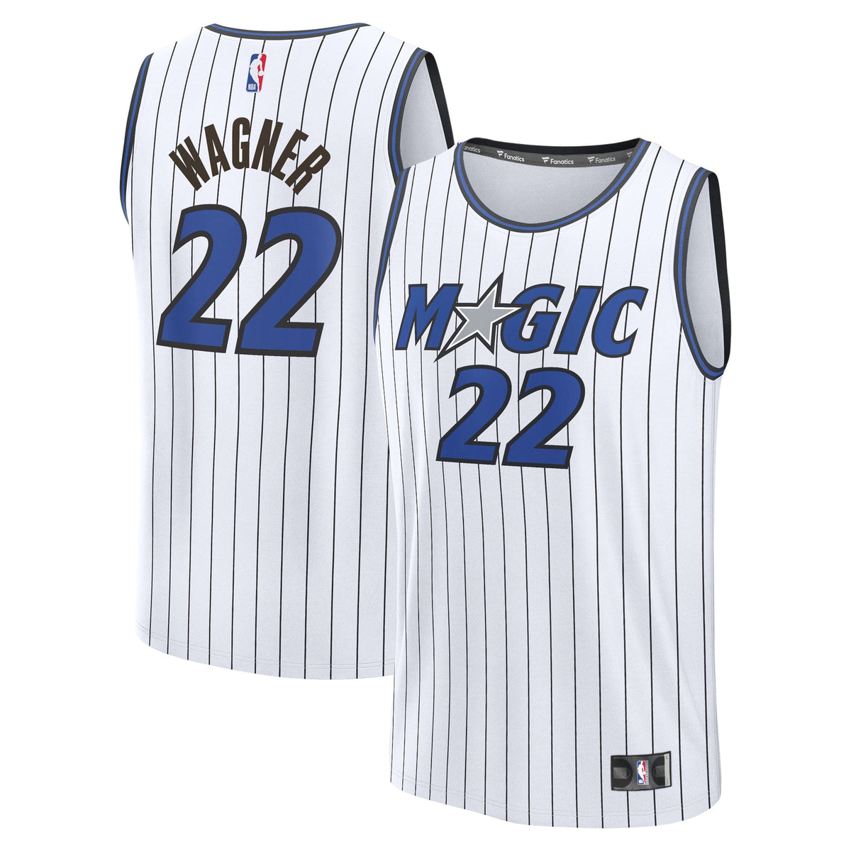 Orlando Magic Franz Wagner Fanatics White Fast Break Replica Player Jersey - Association Edition for Men product image 2,