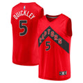 Toronto Raptors Immanuel Quickley Fanatics Red Fast Break Player Jersey - Icon Edition for Men product image 1, provided for